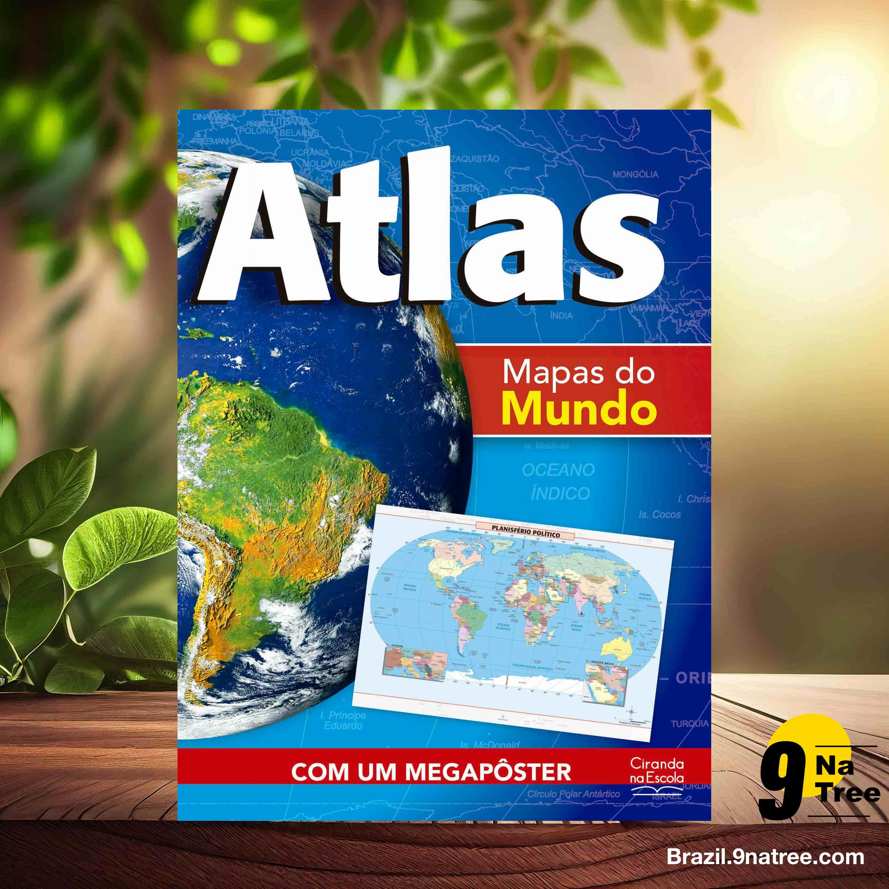 [Análises] Ciranda Cultural Atlas - Mapas do mundo: Mapas do mundo, Multicores (Ciranda Cultural) Resumidos. episode artwork